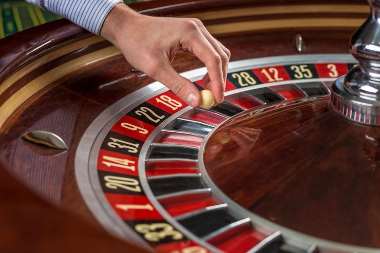 Antarmuka pemain Microgaming hokislot365 dengan kontrol taruhan dan statistik permainan real-time